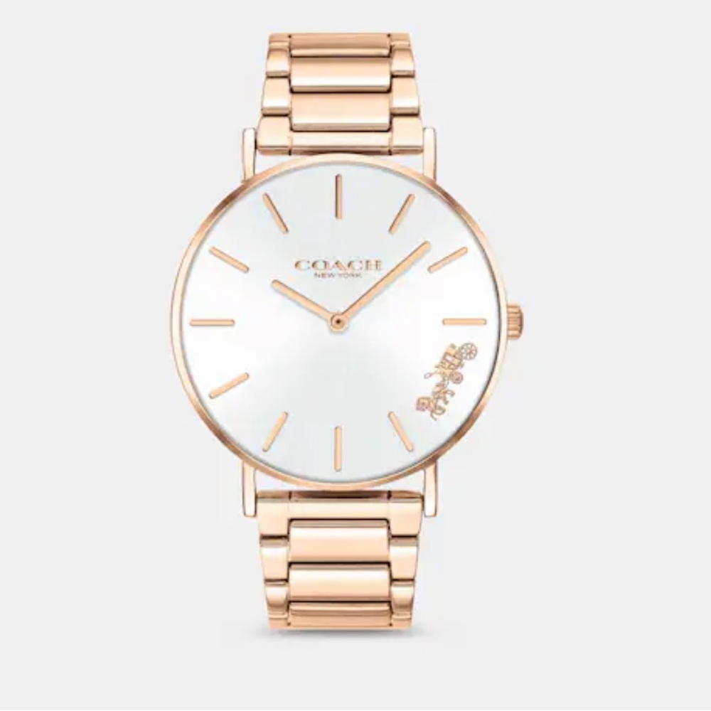 Coach Rose Gold Perry Watch